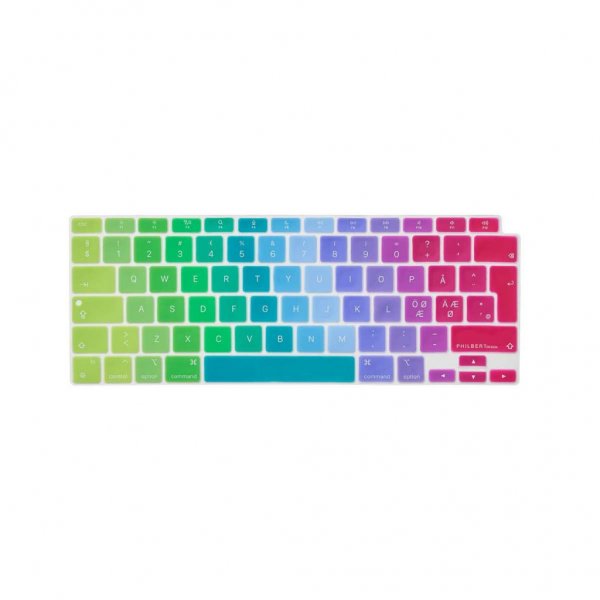 MacBook Air 13 (A1932. A2179) Näppäimistön Suojaus Sateenkaari