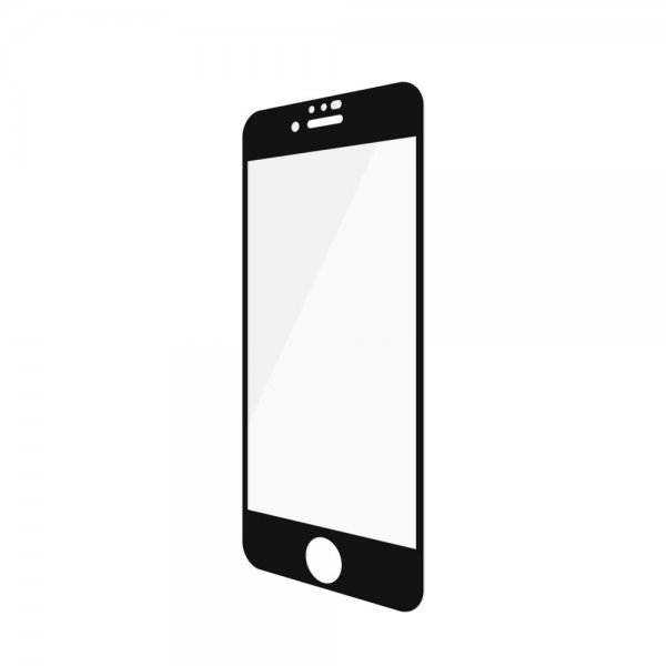 iPhone 6/6S/7/8/SE Näytönsuoja Case Friendly Musta