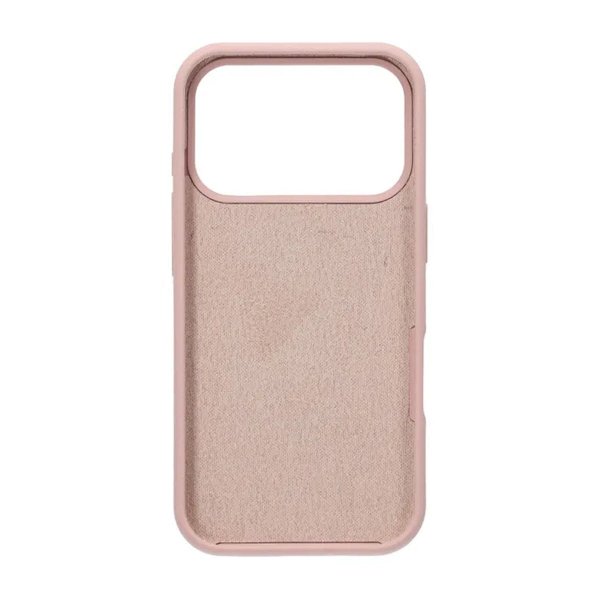 iPhone 17 Pro Kuori Liquid Silicone Vaaleanpunainen