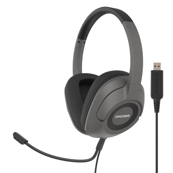 Headset SB42 USB Over-Ear Mic Remote Musta