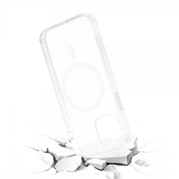 iPhone 13 Mini Kuori Mag Steady MagSafe Läpinäkyvä