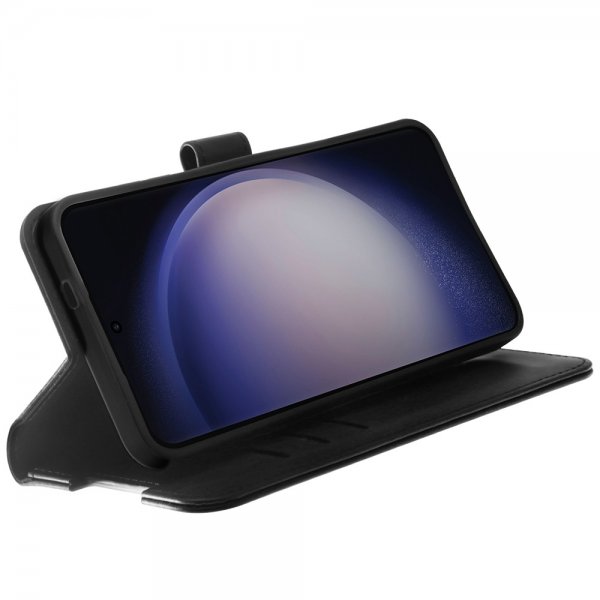 Samsung Galaxy S24 Kotelo Classic Wallet Musta