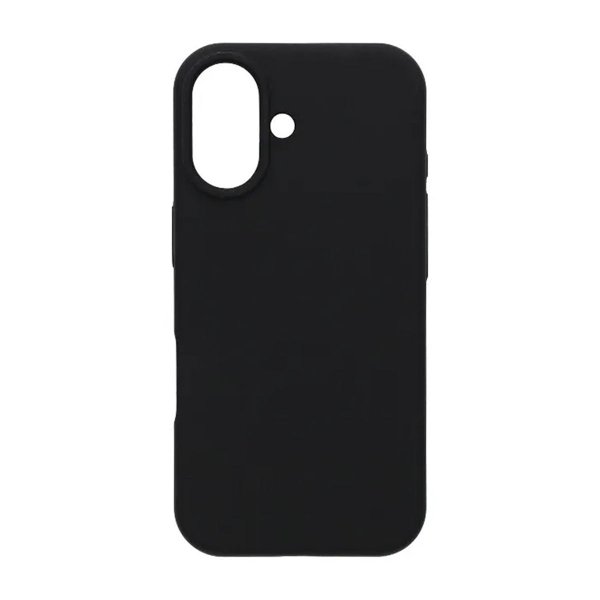 iPhone 17 Kuori Liquid Silicone Musta