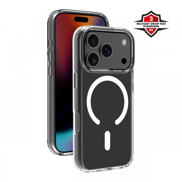 iPhone 17 Pro Kuori Mag Clear Läpinäkyvä