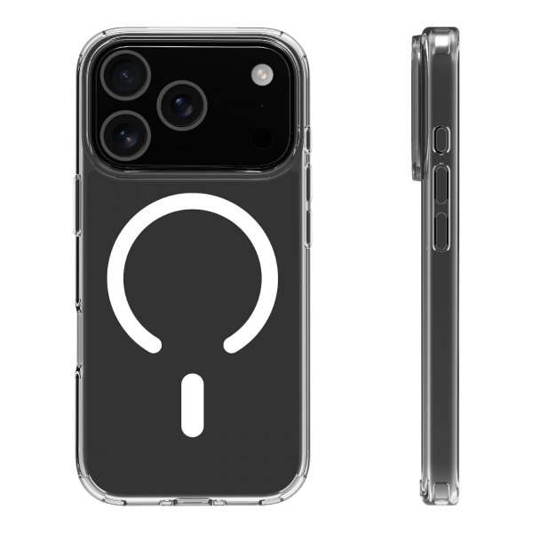 iPhone 17 Pro Kuori Mag Clear Läpinäkyvä
