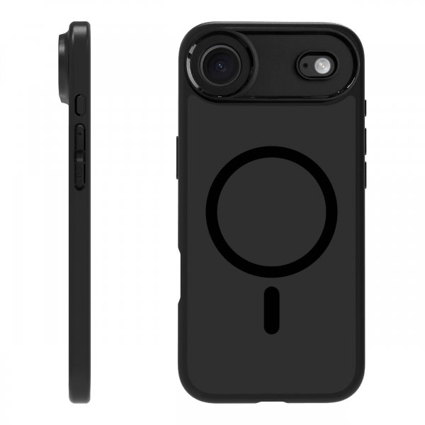 iPhone Air Kuori Mag Frosted Musta