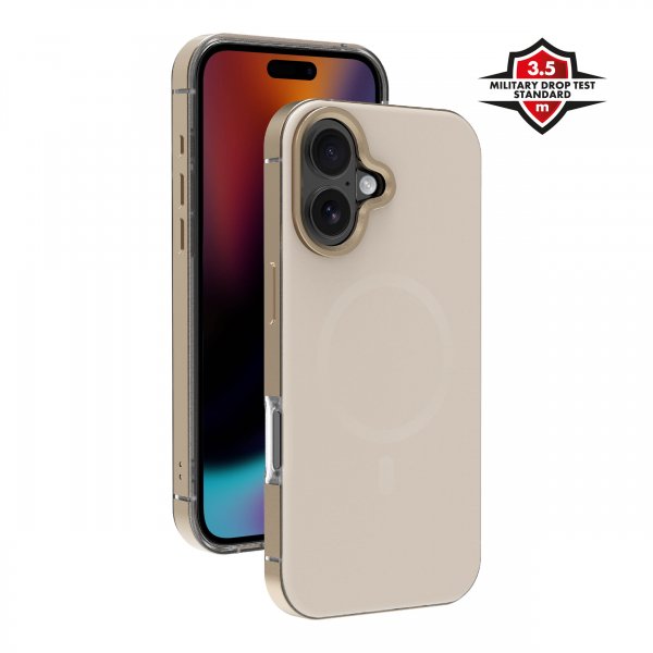 iPhone 17 Kuori Mag Metal Kulta