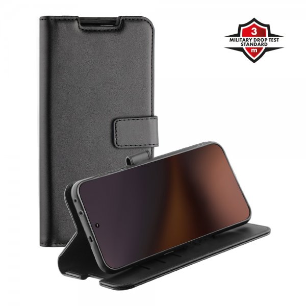 Honor 400 Kotelo Classic Wallet Musta