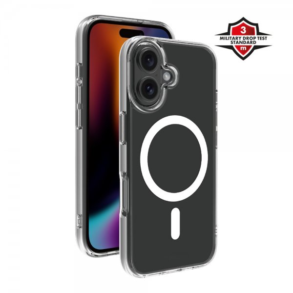 iPhone 16 Kuori Mag Clear Läpinäkyvä