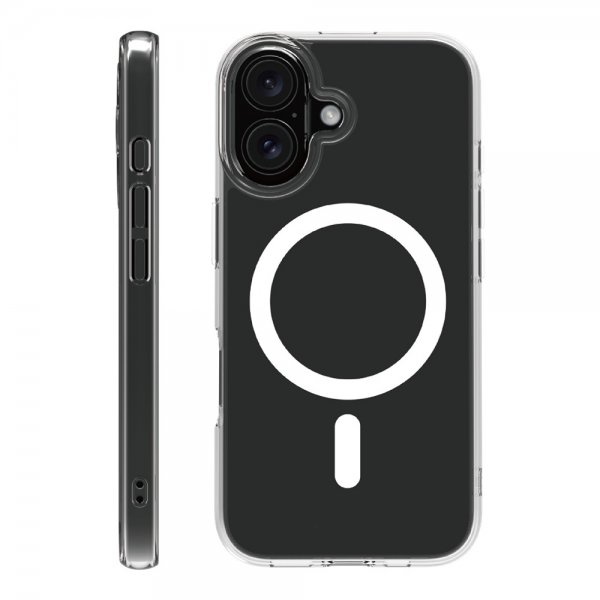 iPhone 16 Kuori Mag Clear Läpinäkyvä
