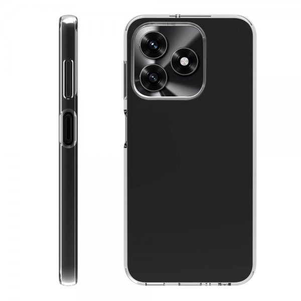 Honor X5c Plus Kuori Soft Clear Cover Läpinäkyvä