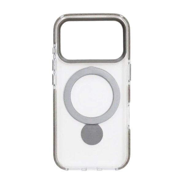 iPhone 17 Pro Max Kuori Sormusteline MagSafe Läpinäkyvä