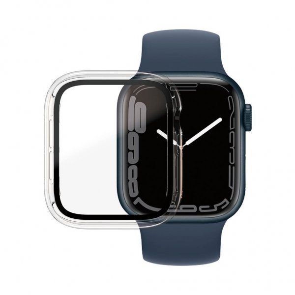 Apple Watch 45mm Näytönsuoja Full Body Läpinäkyvä Kirkas