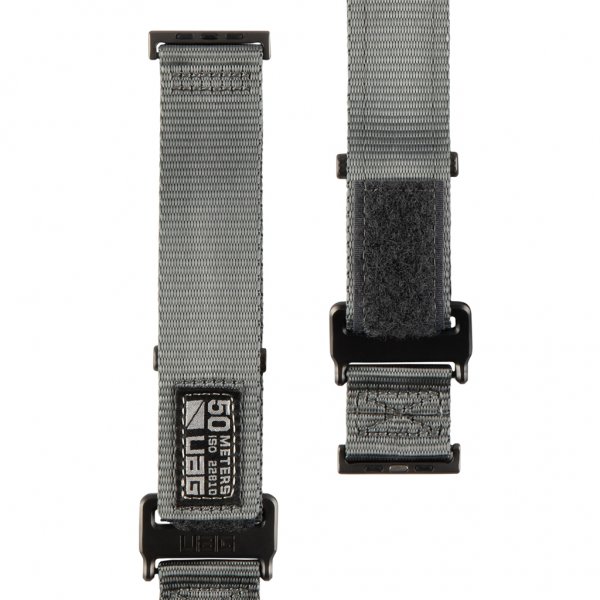 Apple Watch 42/44/45mm/Apple Watch Ultra Ranneke Active Strap LE Harmaa