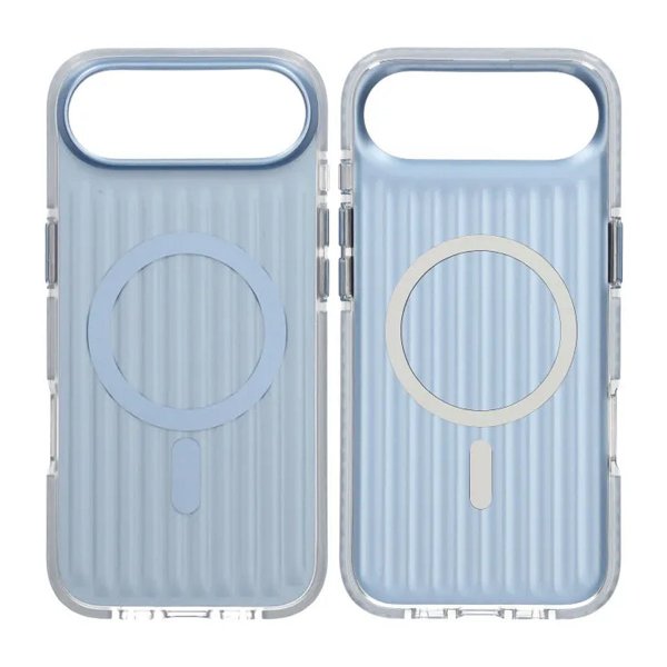 iPhone Air Kuori Aaltolevy MagSafe Sininen