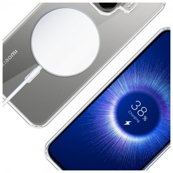 Xiaomi 15T Pro Kuori Armor MagCase Läpinäkyvä