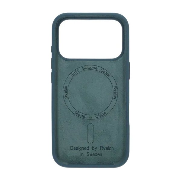 iPhone 17 Pro Kuori Silikoni MagSafe Vihreä