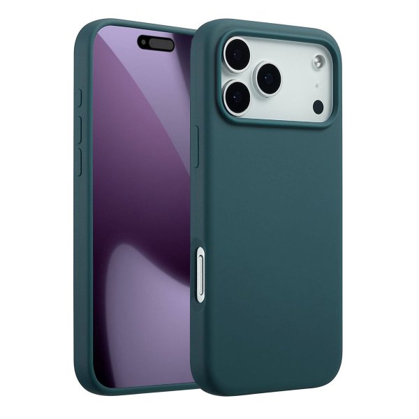 iPhone 17 Pro Kuori Silikoni MagSafe Vihreä