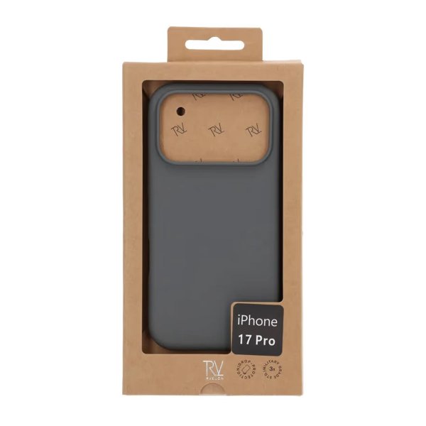 iPhone 17 Pro Kuori Silikoni MagSafe Harmaa