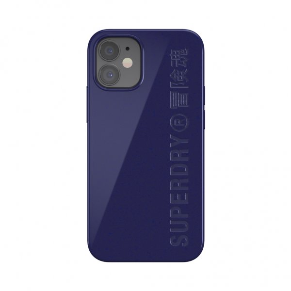 iPhone 12 Mini Suojakuori Snap Case Compostable Materials Navy Blue