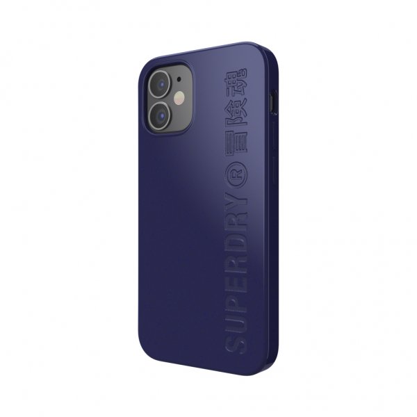 iPhone 12 Mini Suojakuori Snap Case Compostable Materials Navy Blue