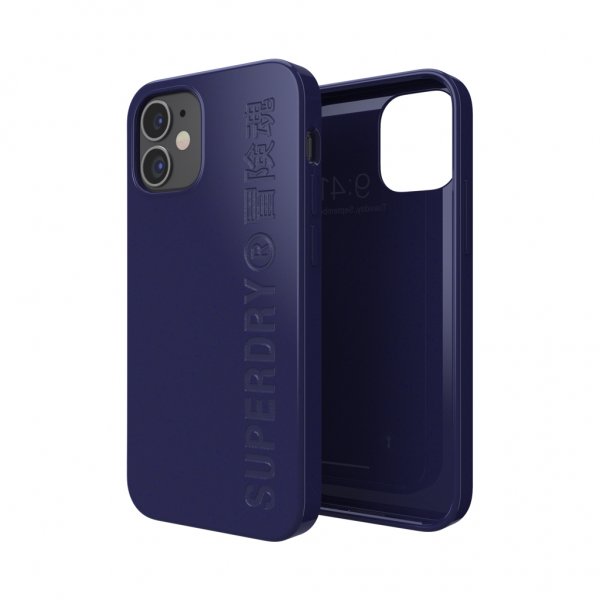 iPhone 12 Mini Suojakuori Snap Case Compostable Materials Navy Blue