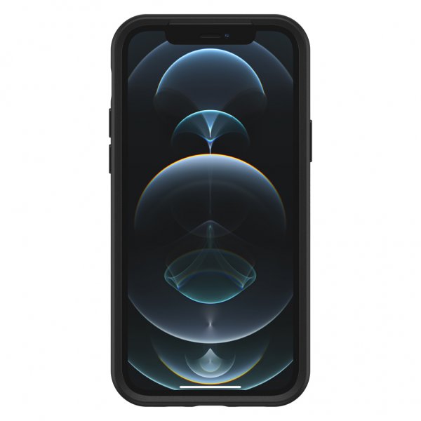 iPhone 12/iPhone 12 Pro Suojakuori Symmetry Series Musta