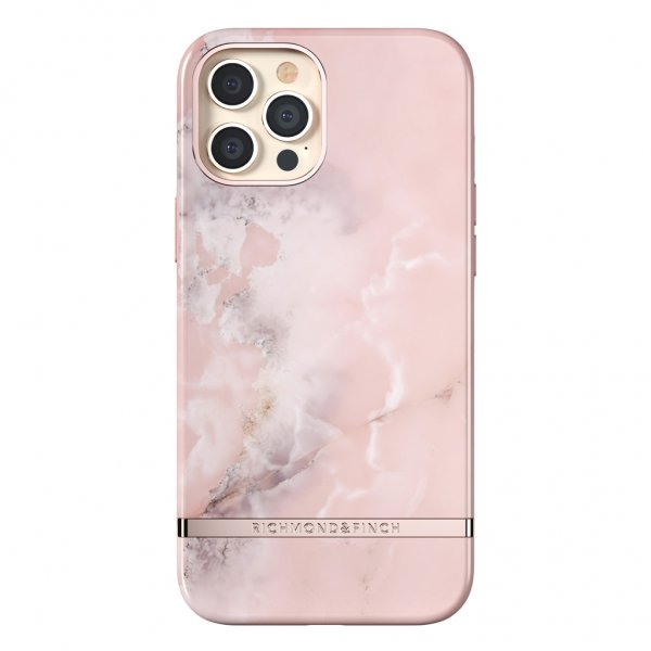 iPhone 12 Pro Max Suojakuori Pink Marble