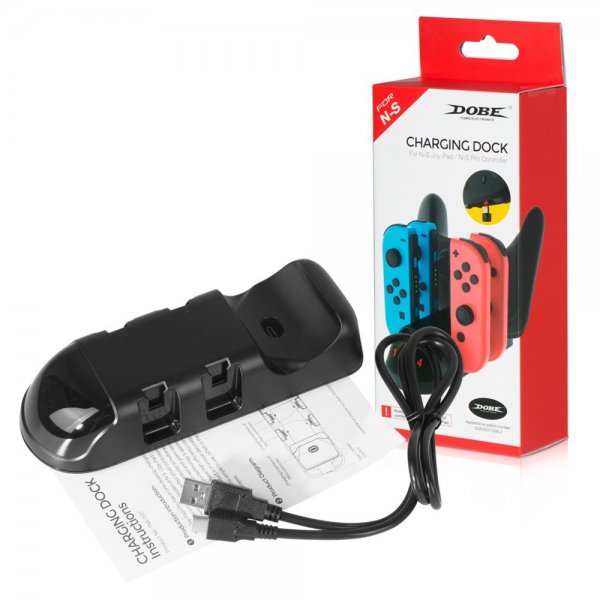 5-in-1-latausasema Nintendo Switch -ohjaimille