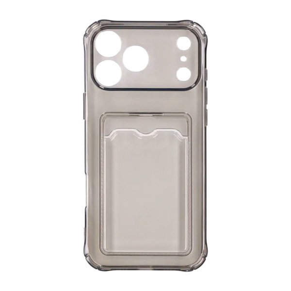 iPhone 17 Pro Max Kuori Korttipidike Musta