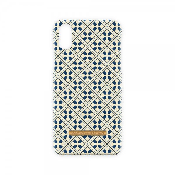 iPhone X/Xs Skal Fashion Edition Blue Marocco