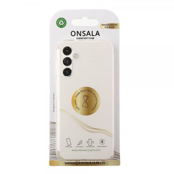 Samsung Galaxy A14 Kuori Kierrätetty TPU Läpinäkyvä