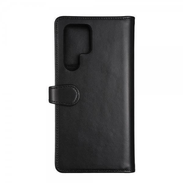 Samsung Galaxy S22 Ultra Kotelo 2-in-1 Detachable Wallet Musta