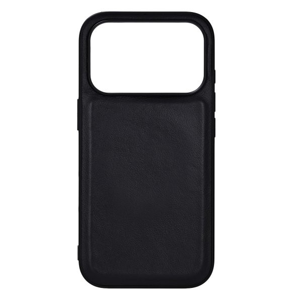 iPhone 17 Pro Kuori Aito nahka MagSeries Musta