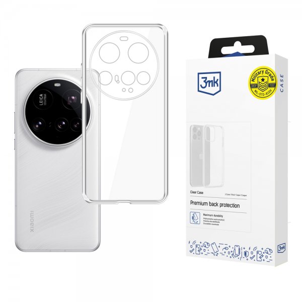 Xiaomi 15 Ultra Kuori Clear Case Läpinäkyvä