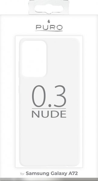 Samsung Galaxy A72 Kuori Nude Läpinäkyvä