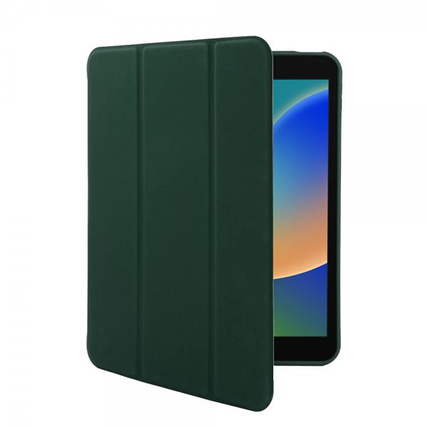 iPad 10.2 (gen 7/8/9) Kotelo Trifold Stand Folio Vihreä