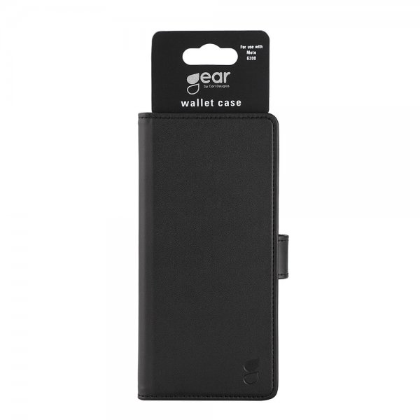 Motorola moto g200 5G Kotelo 3 Korttitaskulla Musta