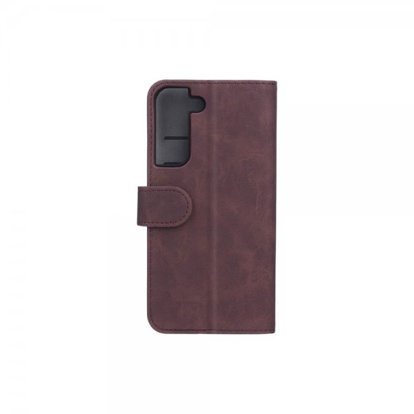 Samsung Galaxy S22 Plus Kotelo Mobile Wallet Nubuck Ruskea