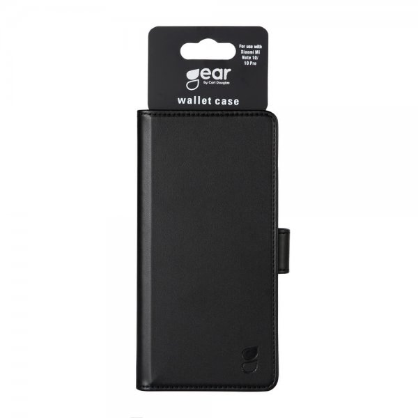 Xiaomi Mi Note 10/Mi Note 10 Pro Kotelo 3 Korttitaskulla Musta