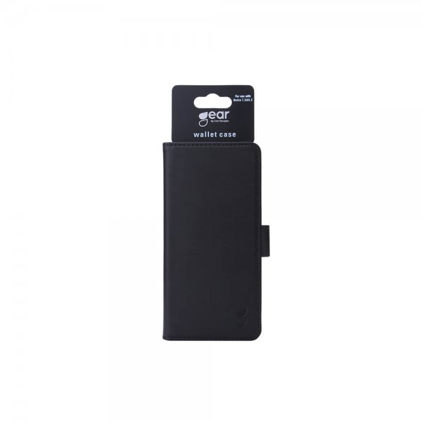 Nokia 6.2/7.2 Kotelo 3 Korttitaskulla Musta