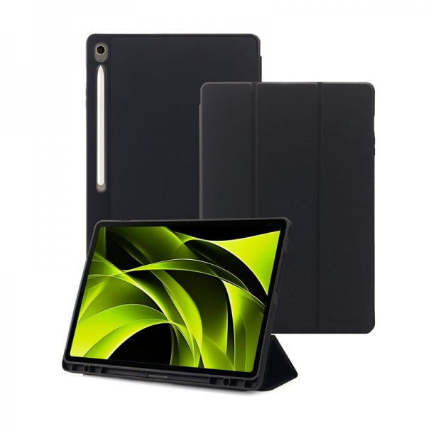 Samsung Galaxy Tab S10 FE Plus Kotelo Easy Tablet Case Musta