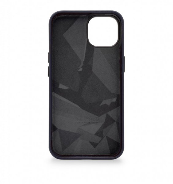 iPhone 14 Plus Kuori Leather Backcover Navy
