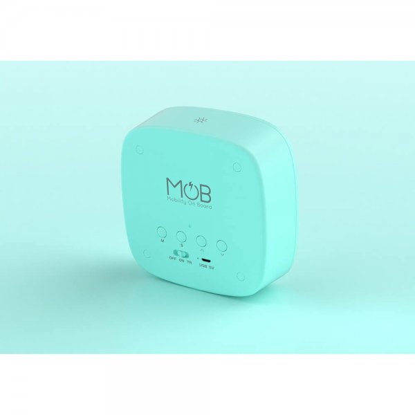 Herätyskello Nightlight Billy Clock Mint Green