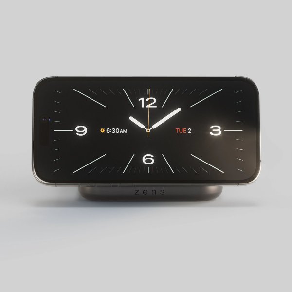 Langaton laturi Magnetic Nightstand Charger Qi2 15W Musta