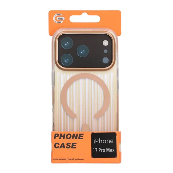 iPhone 17 Pro Max Kuori Aaltolevy MagSafe Kulta