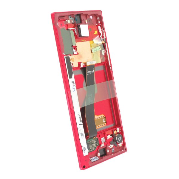 Samsung Galaxy Note 10 Näyttö, jossa LCD Display - Punainen