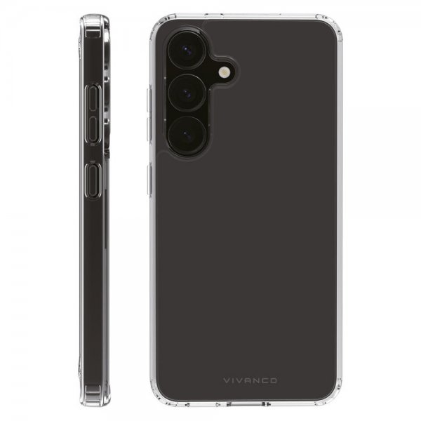 Samsung Galaxy S25 Plus Kuori Crystal Clear Läpinäkyvä