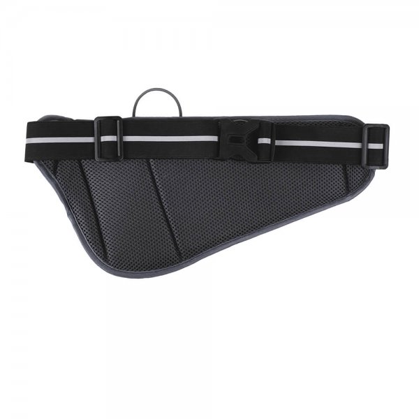 Urheilu Vyötärökotelo Premium 6" Harmaa tasku matkapuhelimelle ja vesipullolle