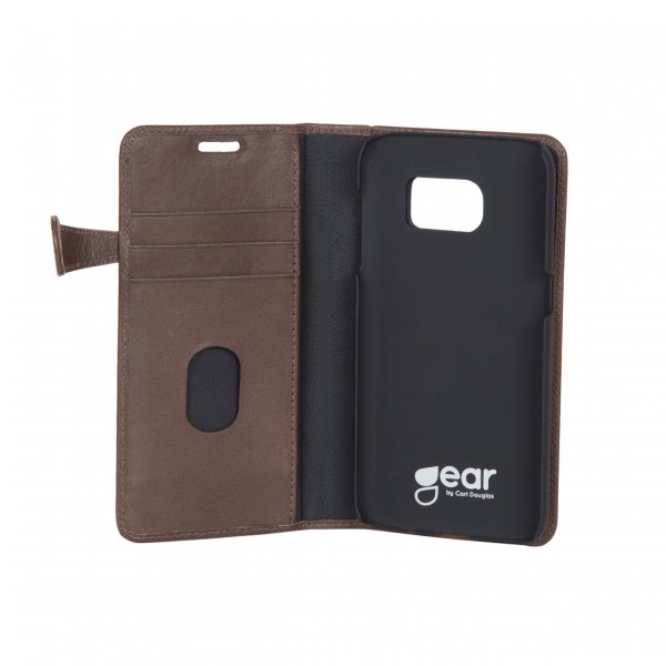 Samsung Galaxy S7 Kotelo 2in1 Magnet Case Ruskea